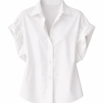 Ivory White Relaxed-Fit Shirt