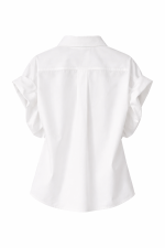 Ivory White Relaxed-Fit Shirt - imagine 2